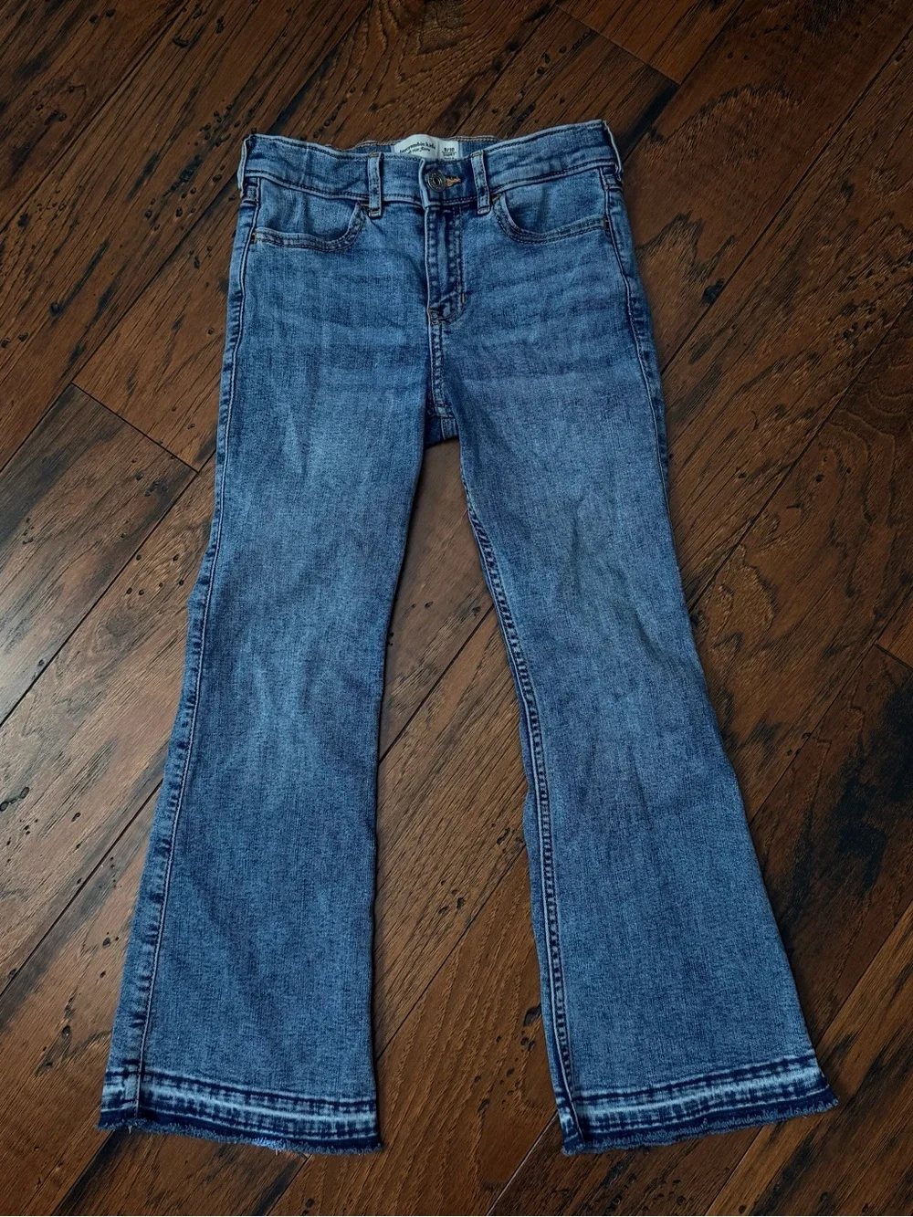 abercrombie kids Blue Denim Bootcut Jeans
